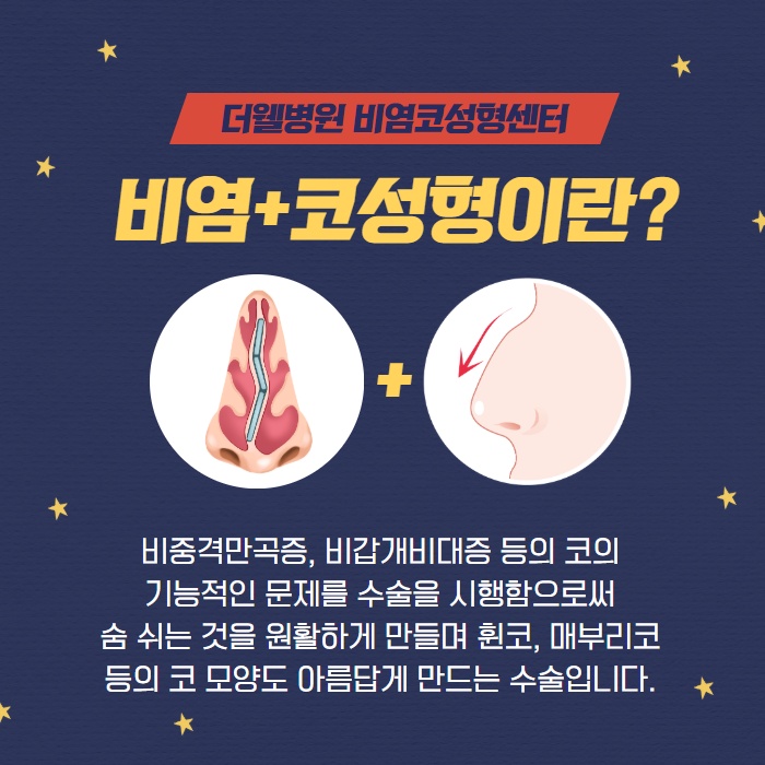 실비보험 혜택 받아 비염 치료 코성형 동시에 할 수 있다! 협진코성형 (2/9)