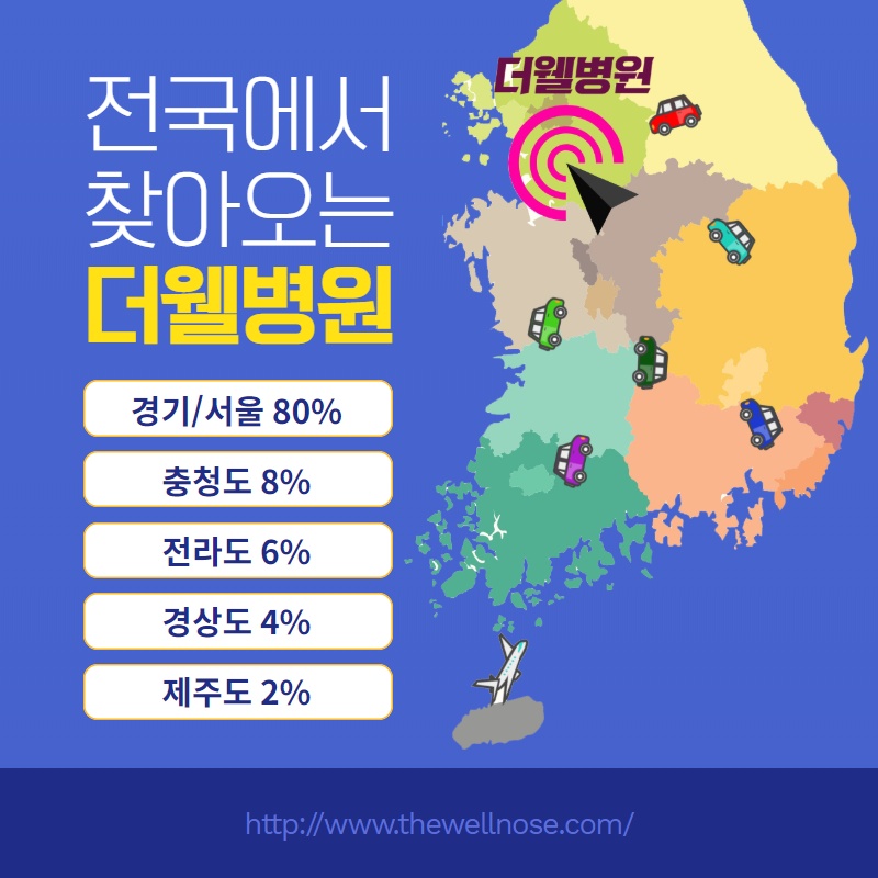 비중격만곡증치료와 코성형을 동시에, 원인과 치료 방법 (9/11)