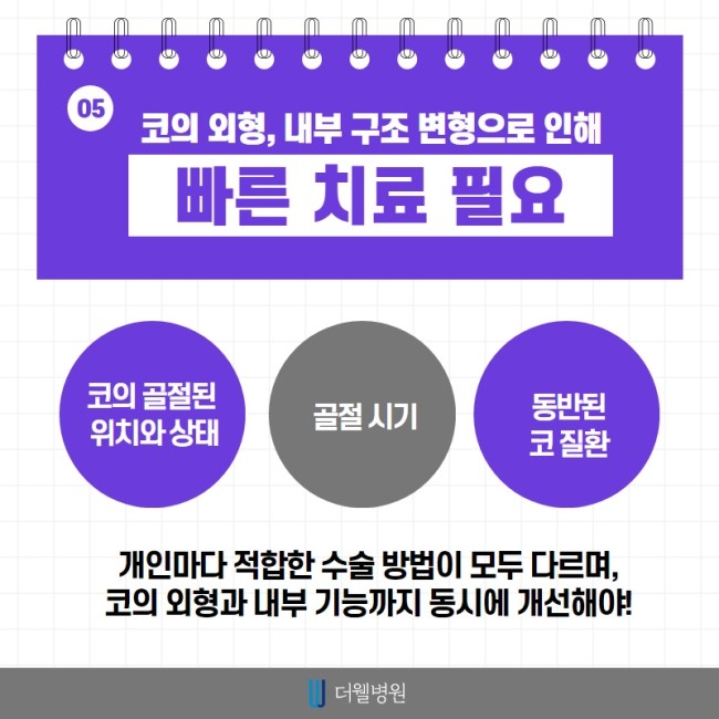 코 뼈 골절은 치료시기가 중요해요! (6/10)