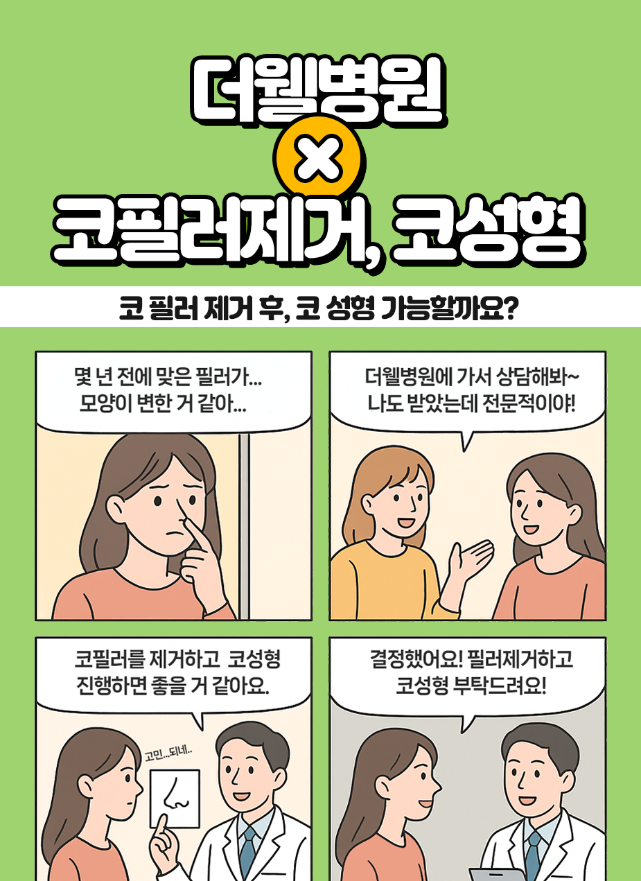 코 필러 제거 후, 코 성형 가능할까요? (1/3)
